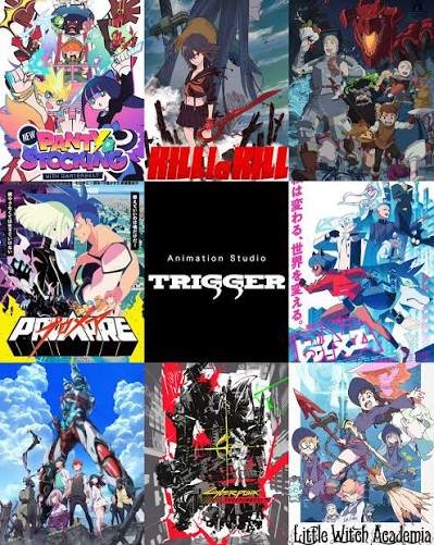 Studio Trigger vs Ufotable: dois caminhos opostos pra grande animação