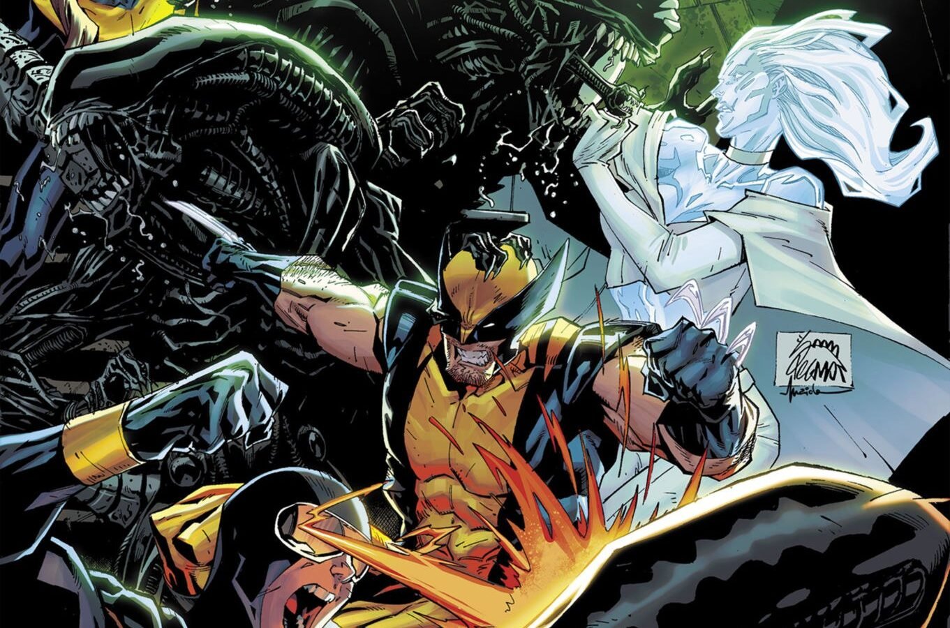 Alien vs. X-Men: Xenomorfos invadem a Marvel