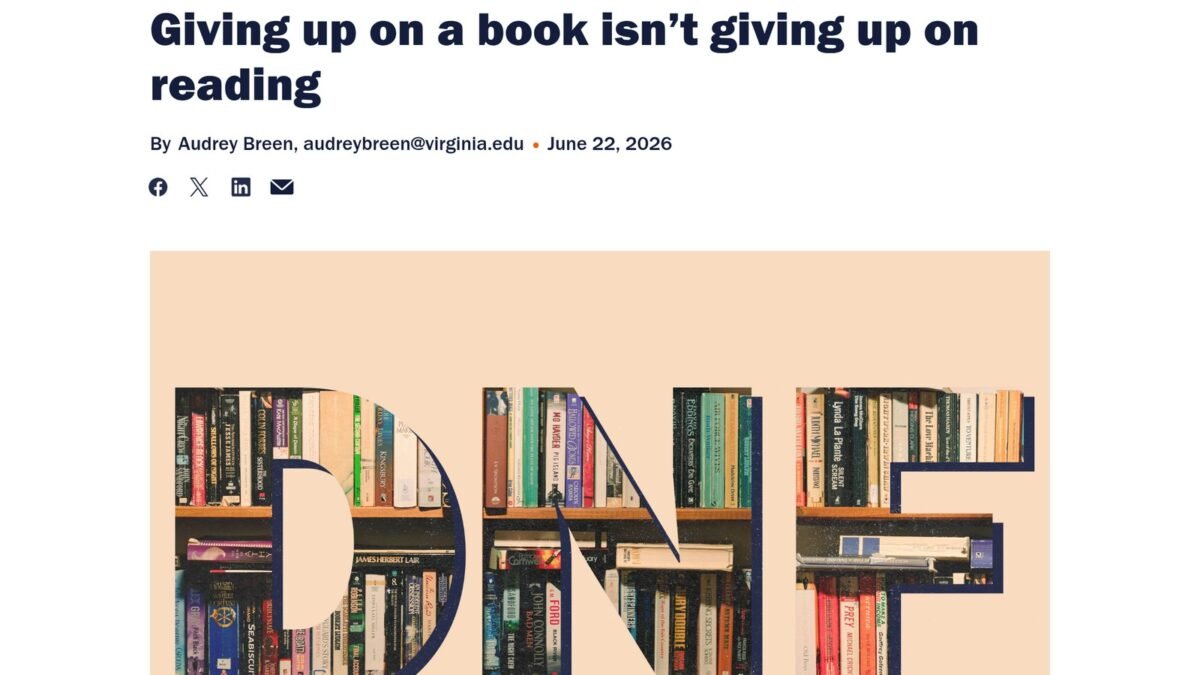 Abandonar livro no meio sem culpa: DNF é higiene, não fracasso