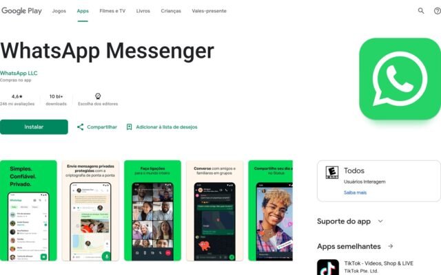 WhatsApp falso na Play Store: como saber se o seu é oficial