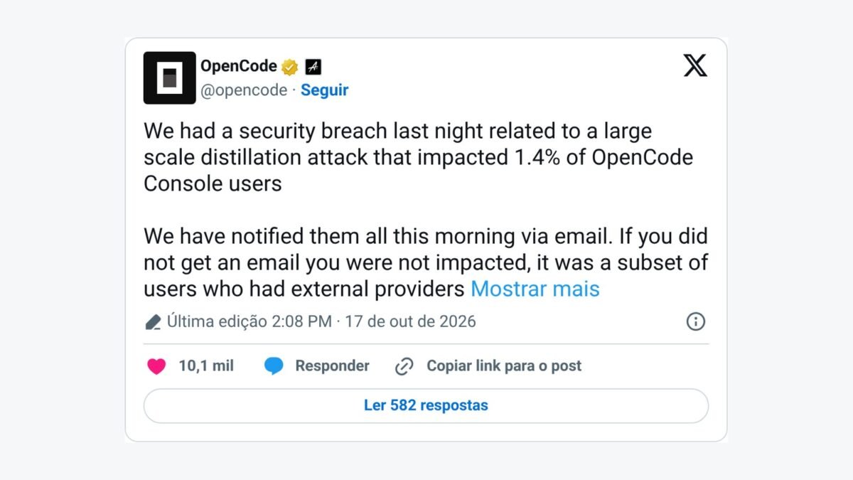 OpenCode vazou chaves de API: o que fazer agora