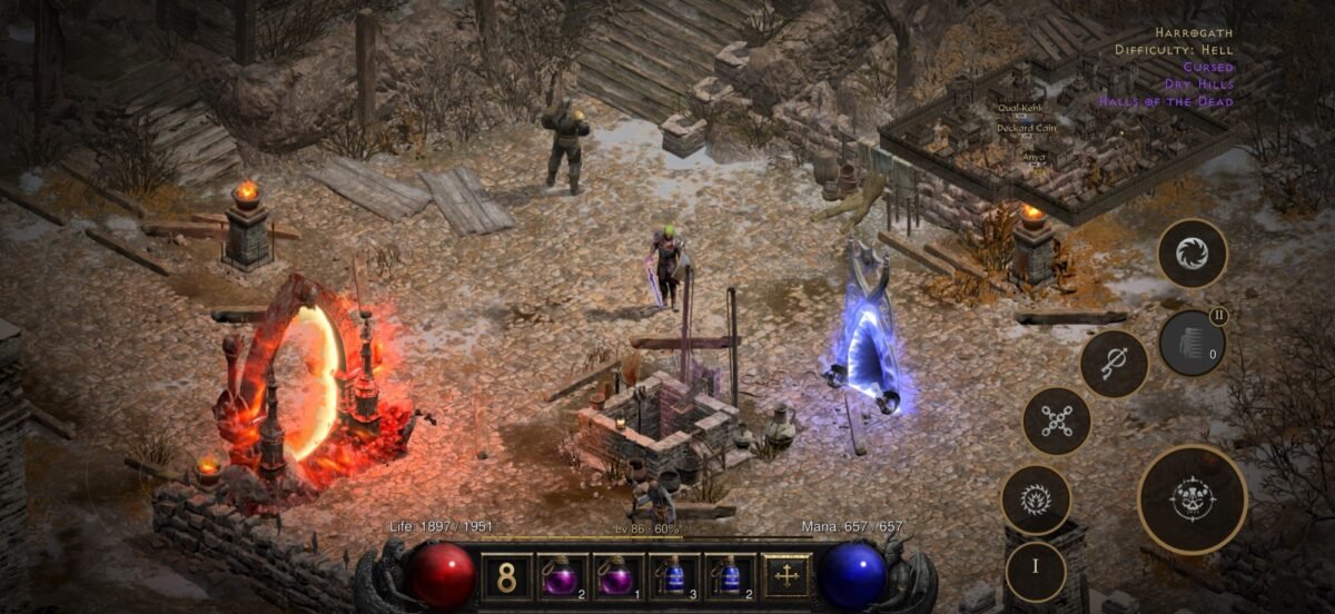 Como jogar Diablo II Resurrected no iPhone