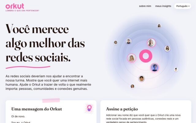 Orkut quer voltar contra o lixo de IA nas redes