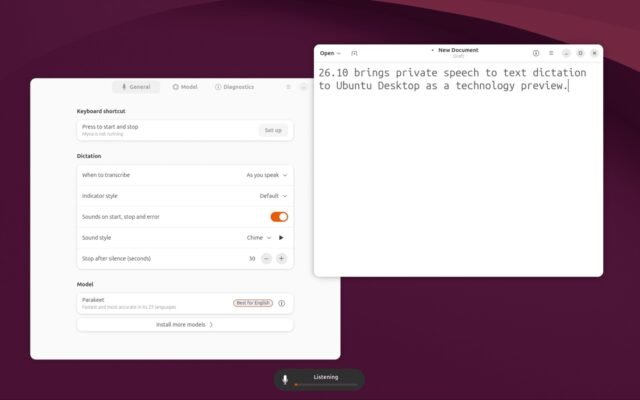Ubuntu 26.10 saiu: ditado por voz offline e como baixar