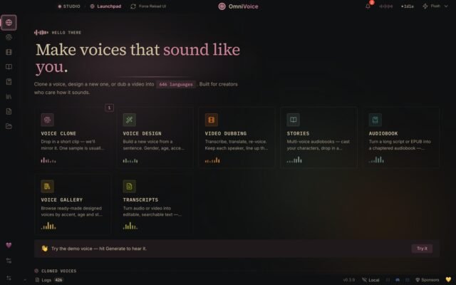 VoiceStudio: clone de voz grátis que roda no seu PC